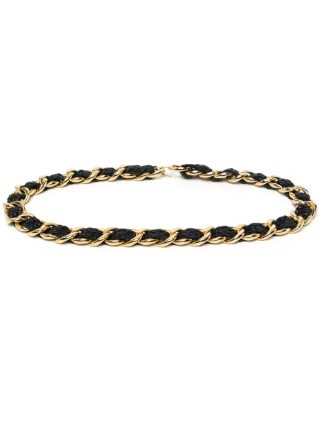 Pásek Chanel Pre-owned zlatý