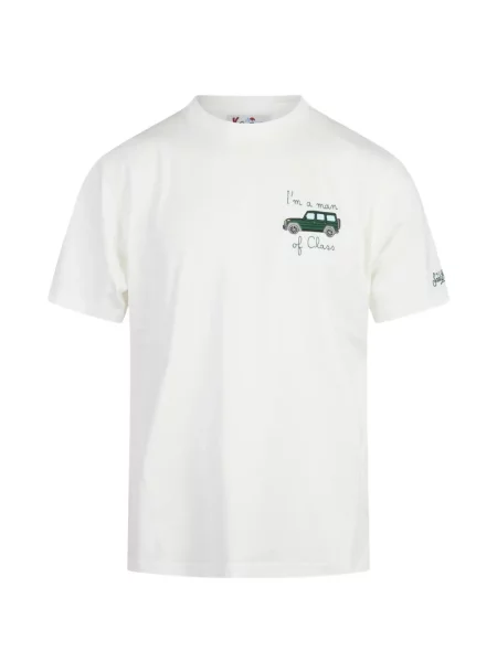 Tricou Mc2 Saint Barth cu broderie alb