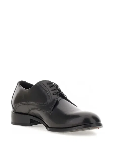 Pantofi derby Duca Heritage din piele negru