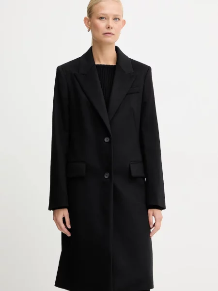 Вовняне пальто BOSS Classin