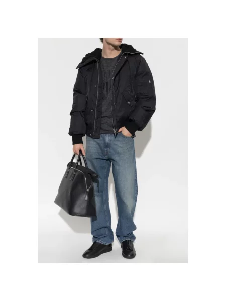 Jeansy straight leg Mm6 Maison Margiela niebieskie