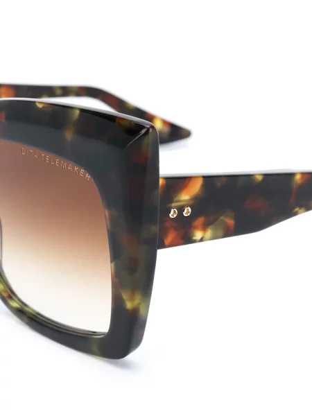Okulary przeciwsłoneczne Dita Eyewear brązowe