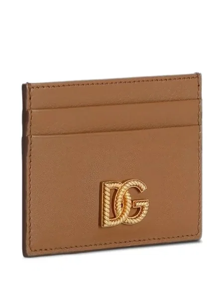 Pénztárca Dolce & Gabbana autogrammal barna