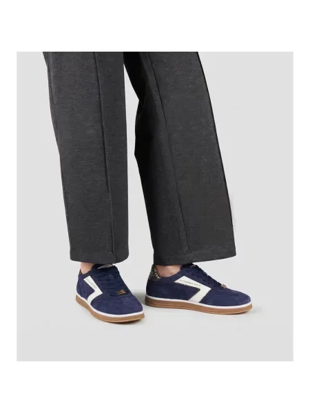 Sneakersy Alexander Smith zamszowe niebieskie