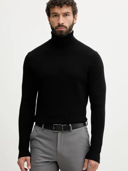 Svetr Lindbergh pánský s golfem černá