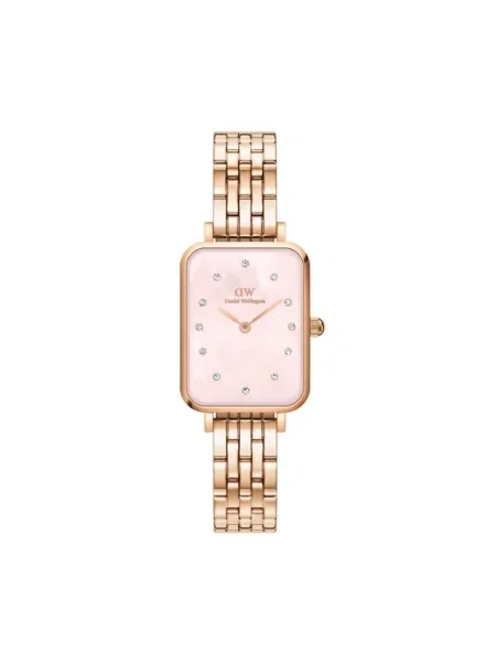 Daniel Wellington ceas Quadro Lumine Link femei auriu