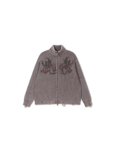 Ed Hardy Kardigán sivá