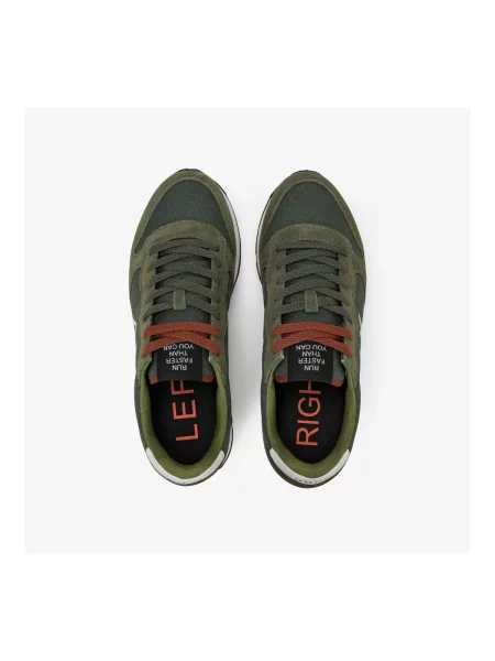 Pantofi Sun68 verde
