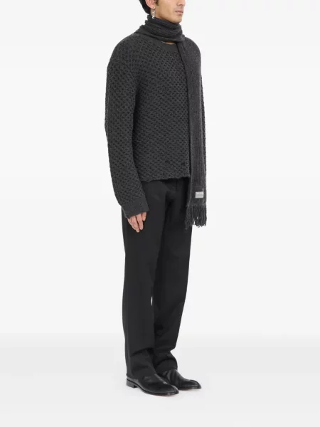 Pulover Mm6 Maison Margiela de lână gri