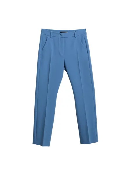 Spodnie Weekend Max Mara niebieskie