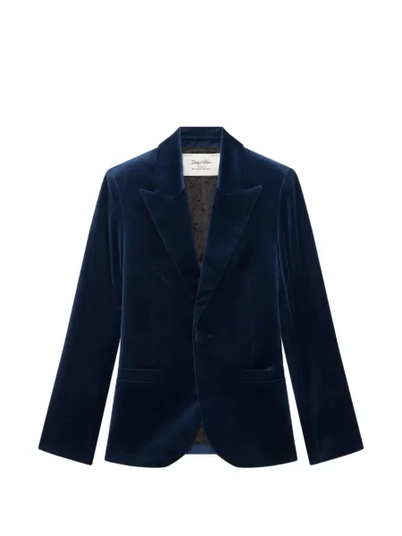 Sacou Zadig&voltaire de catifea albastru