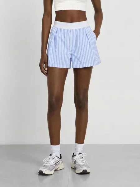 Nike Šortky Sportswear Chill Poplin tmavě modrá bílá