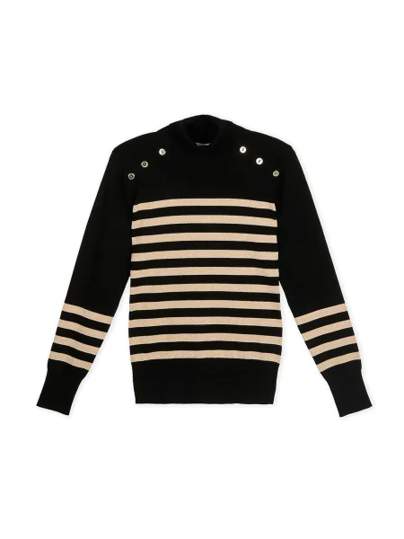 Lola Casademunt Pulover galben negru