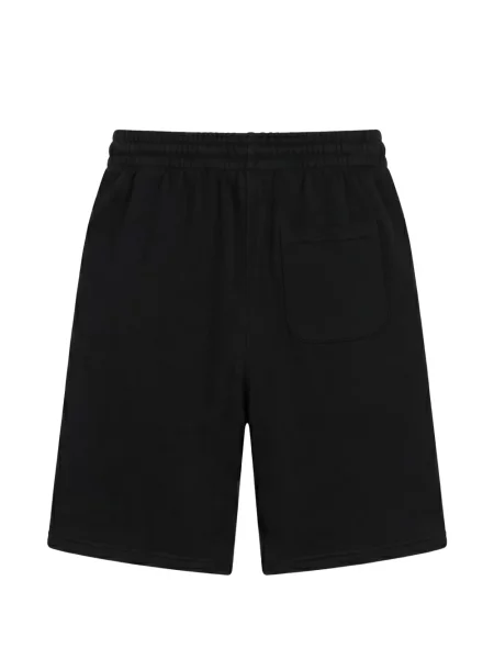 Pantaloni scurți Off-white cu imagine cu cordon alb