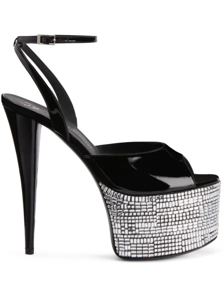 Sandale Giuseppe Zanotti din piele negru