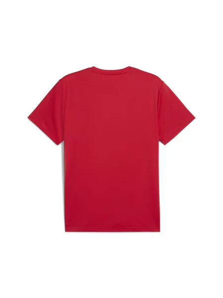 PUMA koszulka Train All Day Essentials Poly Texture Odzież S czerwony