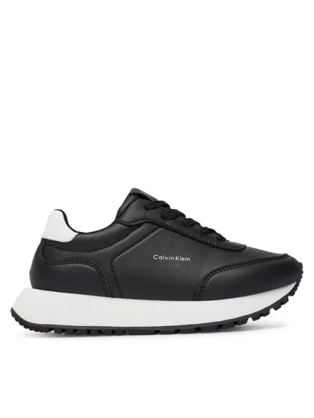 Calvin Klein Superge Low Cut Lace-Up Sneaker S črna
