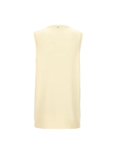 Sweter Sportmax wełniany żółty