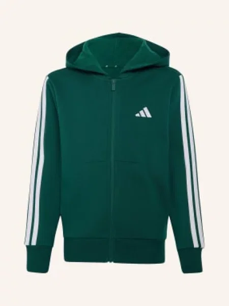 Mikina Essentials Full-Zip Kids bílá
