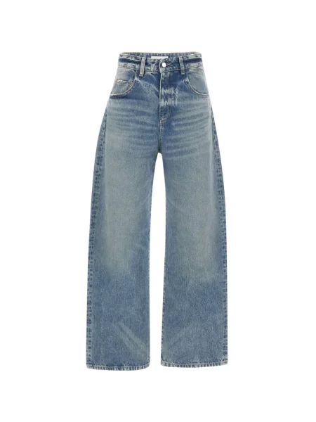 Široké džínsy Icon Denim modrá