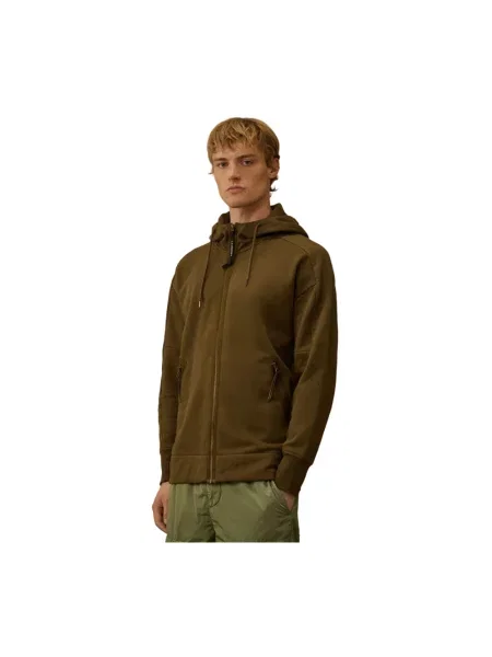Bluza rozpinana C.p. Company brązowa