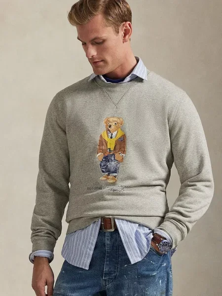 Geacă Polo Ralph Lauren clasică gri