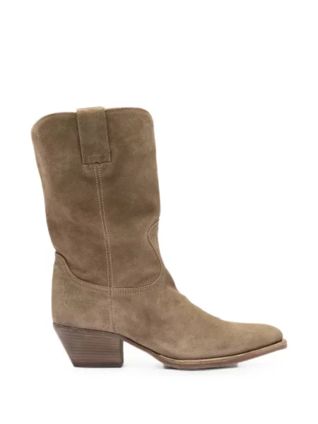 Botine Officine Creative din piele de căprioară