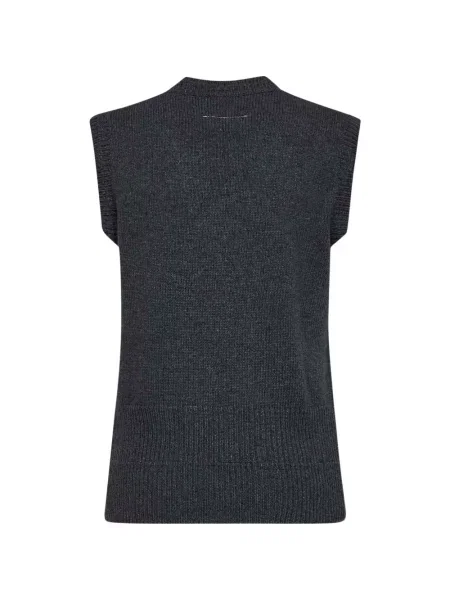 Αμάνικο γιλέκο Mm6 Maison Margiela γκρι
