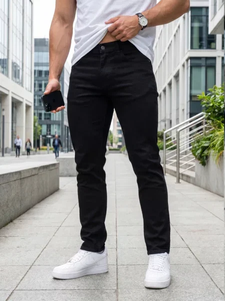Pantaloni Dstreet negru