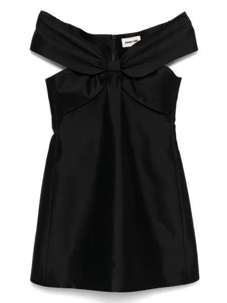 Rochie mini Shushu/tong cu funde de costum negru