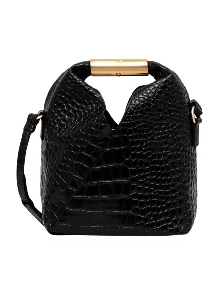 Maison Margiela torebka skórzana czarny