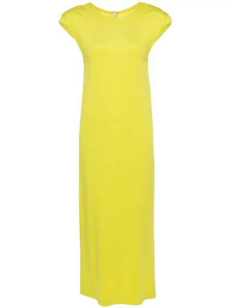 Rochie maxi Jil Sander de costum verde