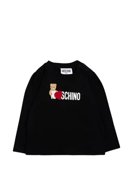 Koszulka dziecięca Moschino czarna
