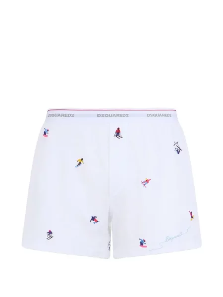 Boxeri Dsquared2 alb