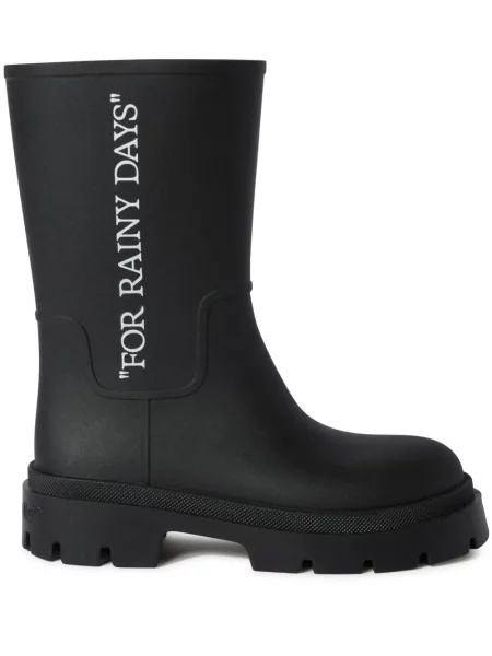 Botine Off-white alb
