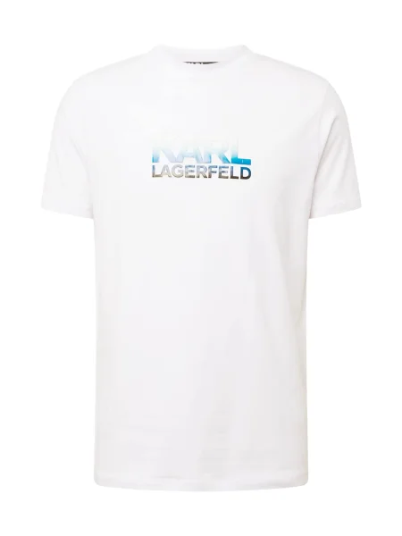 Karl Lagerfeld Tricou alb