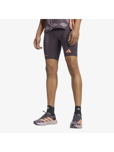 Pantaloni scurți adidas Running x Labrum Short Tights Aurora Black L negru