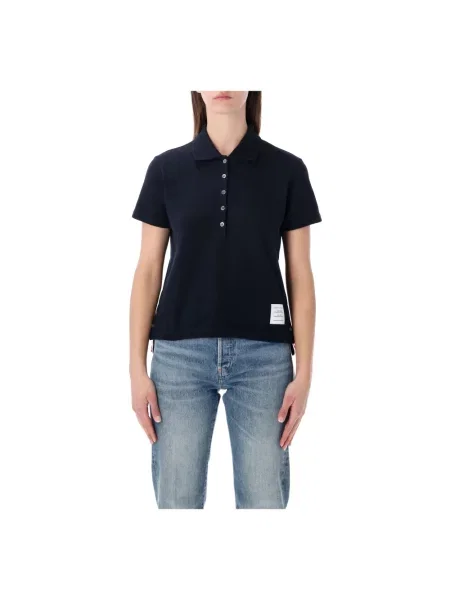 Polo Thom Browne klasyczne niebieskie