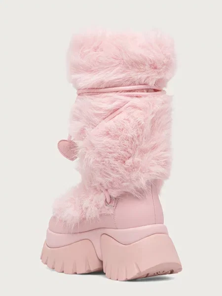 Пушистый ботильоны Koi Footwear