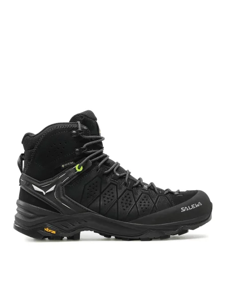 Salewa Alp Trainer 2 Mid GTX pánske trekové topánky black čierna