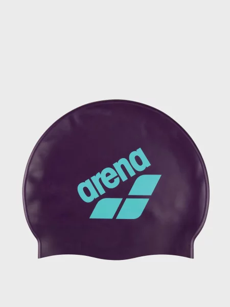 Шапка Arena з лого фіолетова