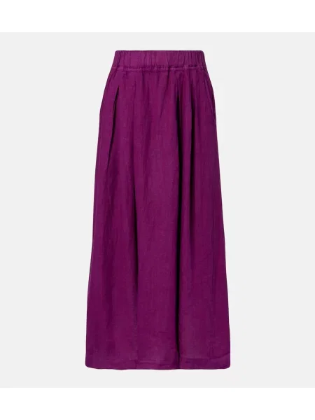 Fusta maxi Velvet de in violet