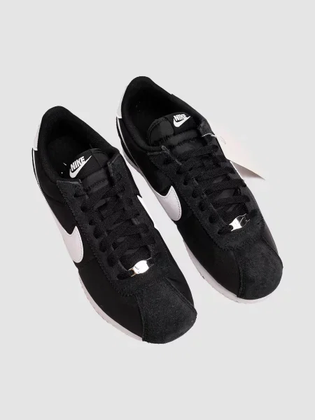 Замшевые кроссовки Nike Cortez черные