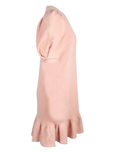 Rochie Ulla Johnson cu volane de costum roz