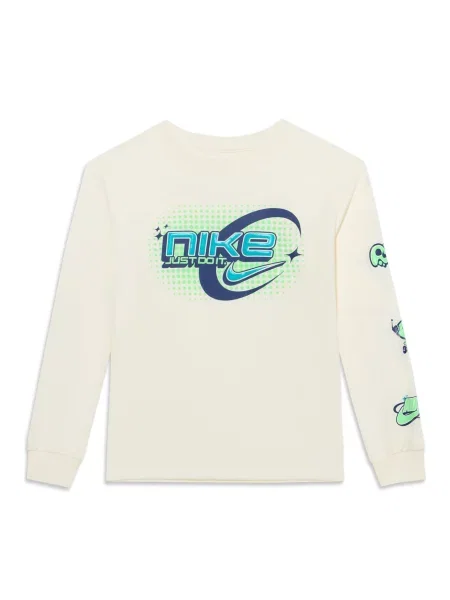 Nike Sportswear Tricou STAR / bleumarin / azur / verde deschis bej