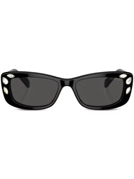 Ochelari de soare Swarovski de cristal negru
