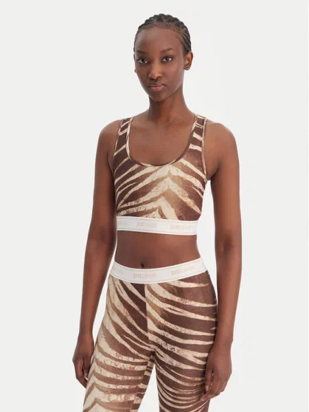 Just Cavalli Топ бежевий