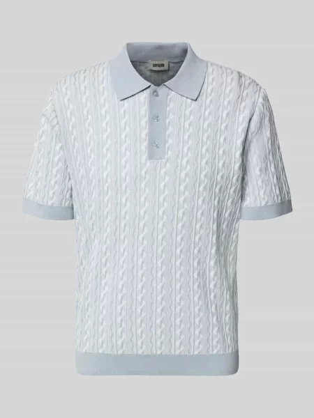 Koszulka polo w kroju regular fit z zapięciem na model Tamian' Drykorn