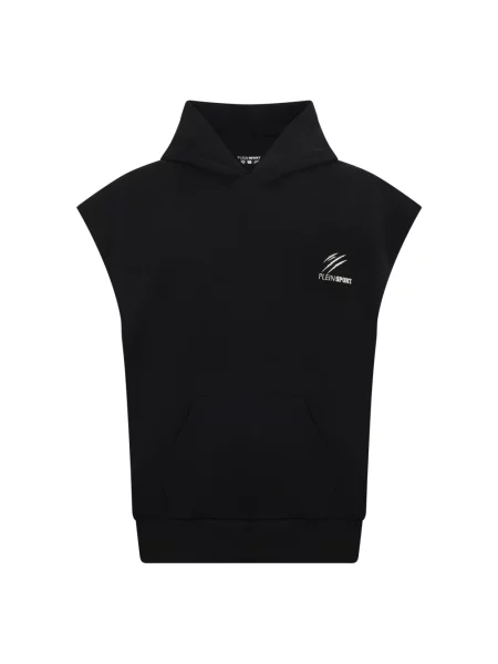 Bluza z kapturem Plein Sport czarna