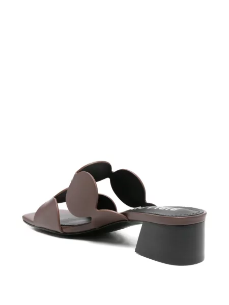 Papuci tip mules Bibi Lou maro